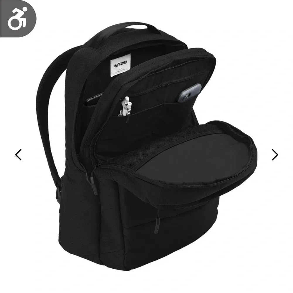 Incase Black Slim Laptop Backpack